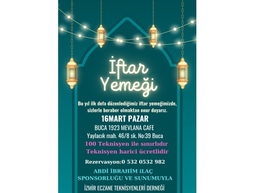İFTAR YEMEĞİ